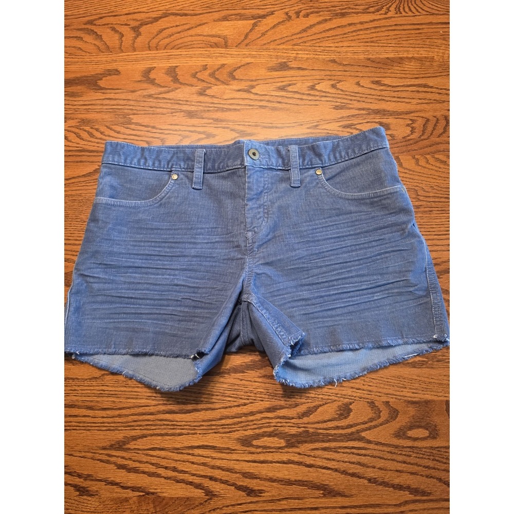 Carve Designs Oahu Corduroy Shorts Womens Size 6 Blue 4" Inseam